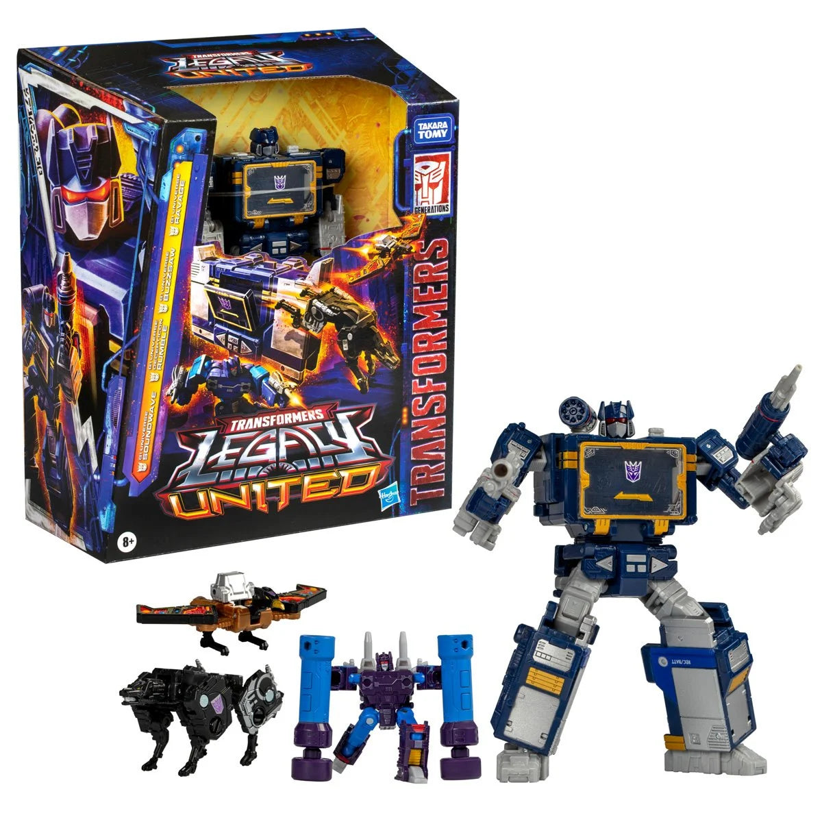 Transformers Legacy United Voyager Class G1 Universe Soundwave packaging look