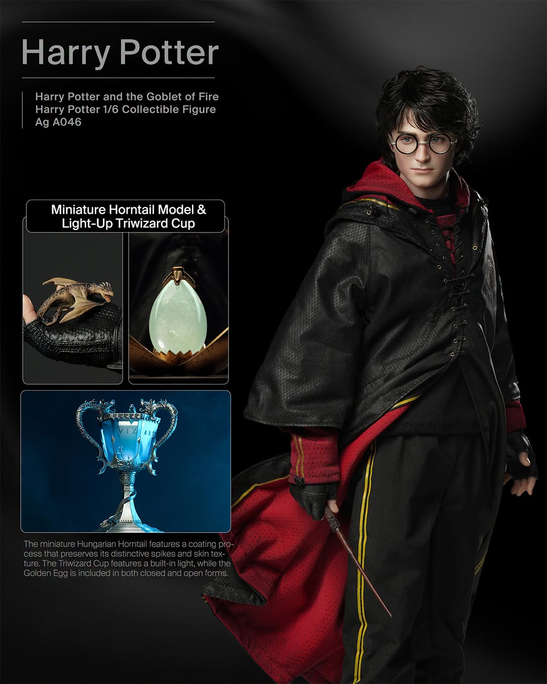 Harry Potter 1/6 Scale Collectible Figure "Harry Potter and the Goblet of Fire" | INART