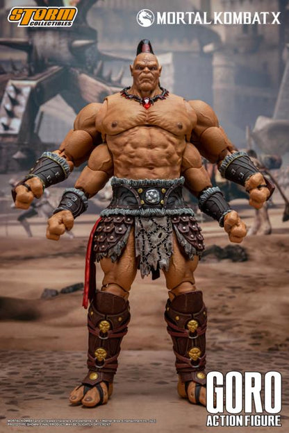 Mortal Kombat X Goro 1/12 Scale Action Figure  standing front pose