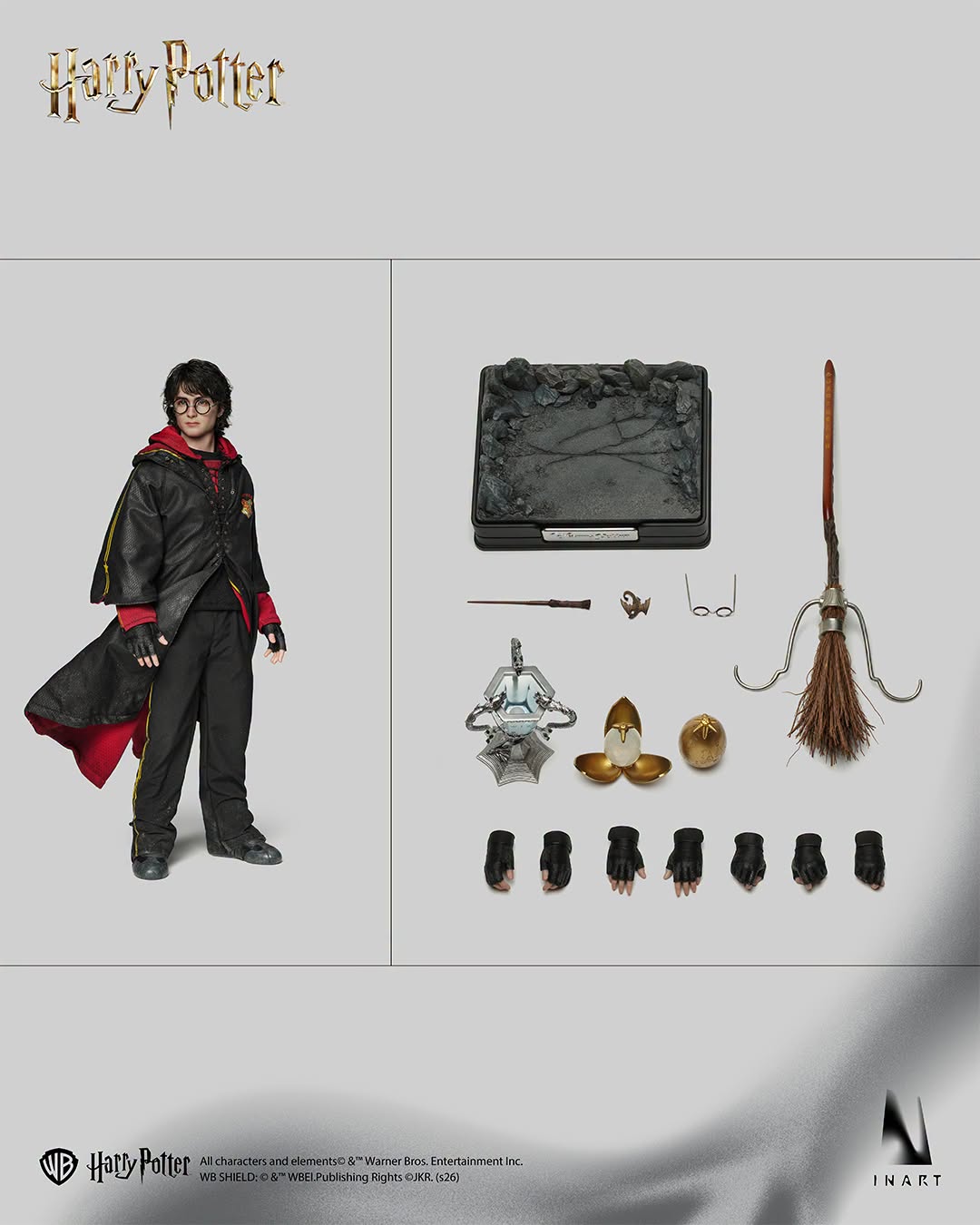 Harry Potter 1/6 Scale Collectible Figure "Harry Potter and the Goblet of Fire" | INART