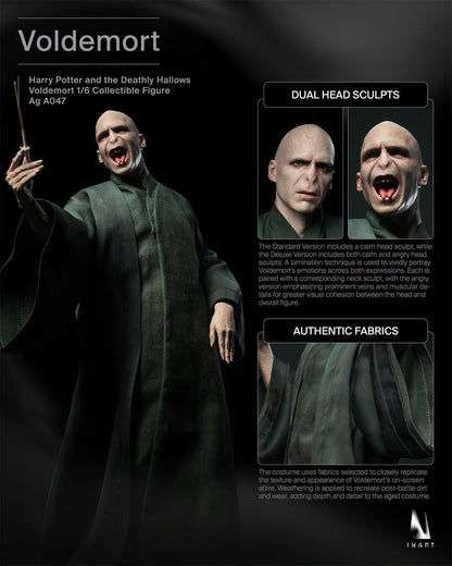 Voldemort (Premium Version) 1/6 Scale Collectible Figure "Harry Potter and the Deathly Hallows" | INART
