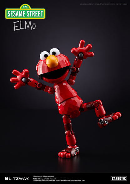 Pre Order Sesame Street Elmo - Blitzway Carbotix Action Figure