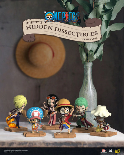 Freeny's Hidden Dissectibles: One Piece Series One, One Random Pack - Mighty Jaxx Blind Box Mini Figure
