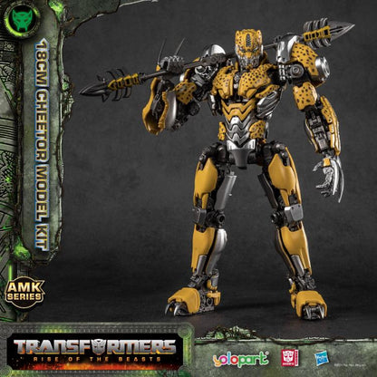 Transformers: Rise of the Beasts Cheetor Advanced Model Kit standing pose