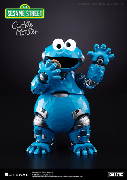 Pre Order Sesame Street Cookie Monster - Blitzway Carbotix Action Figure