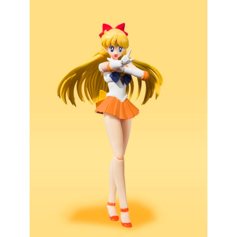 S.H.Figuarts Sailor Venus Animation Color Edition "Sailor Moon" | Bandai Tamashii Nations