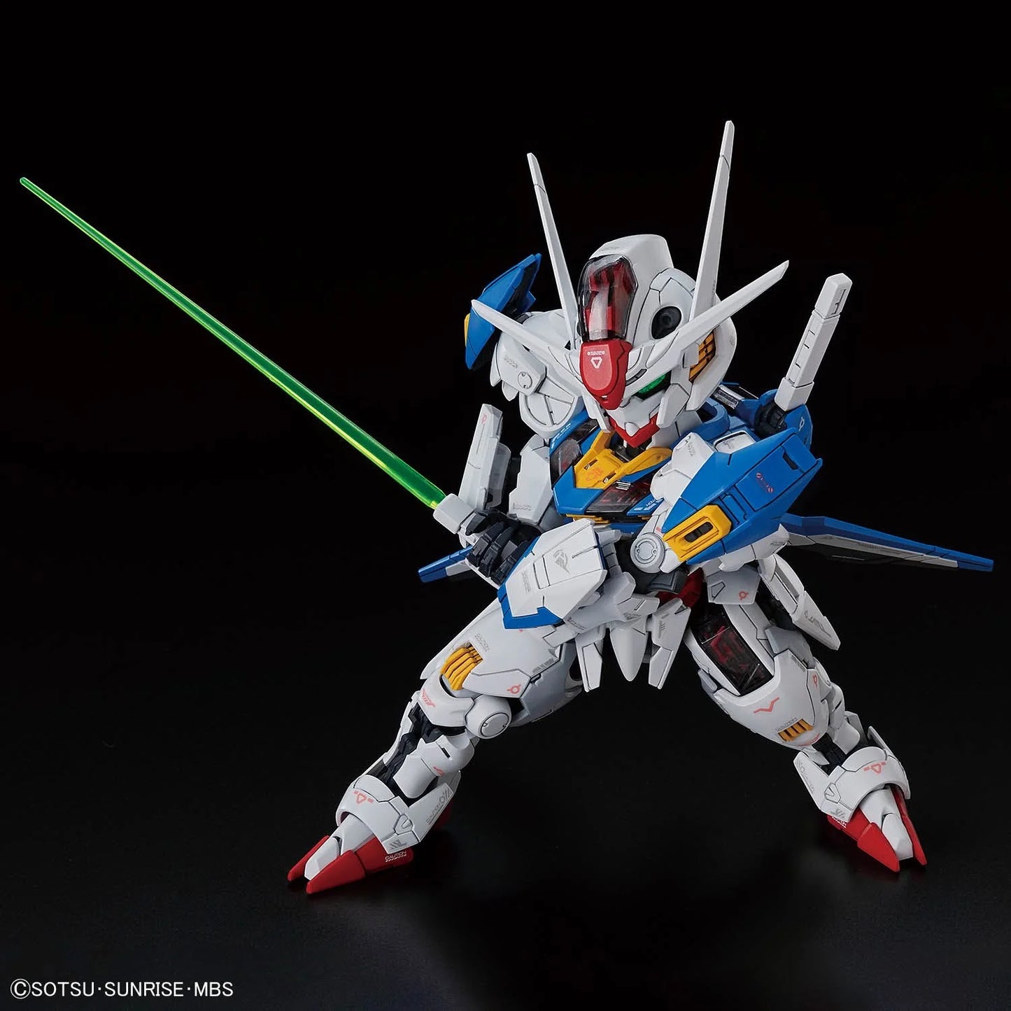 MGSD XVX-016 Gundam Aerial "Mobile Suit Gundam: The Witch From Mercury" - Bandai Hobby SD Master Grade Model Kit
