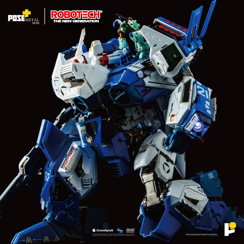 Pose+ Metal Series Combat Alpha Fighter "Robotech: The New Generation" | Pose+