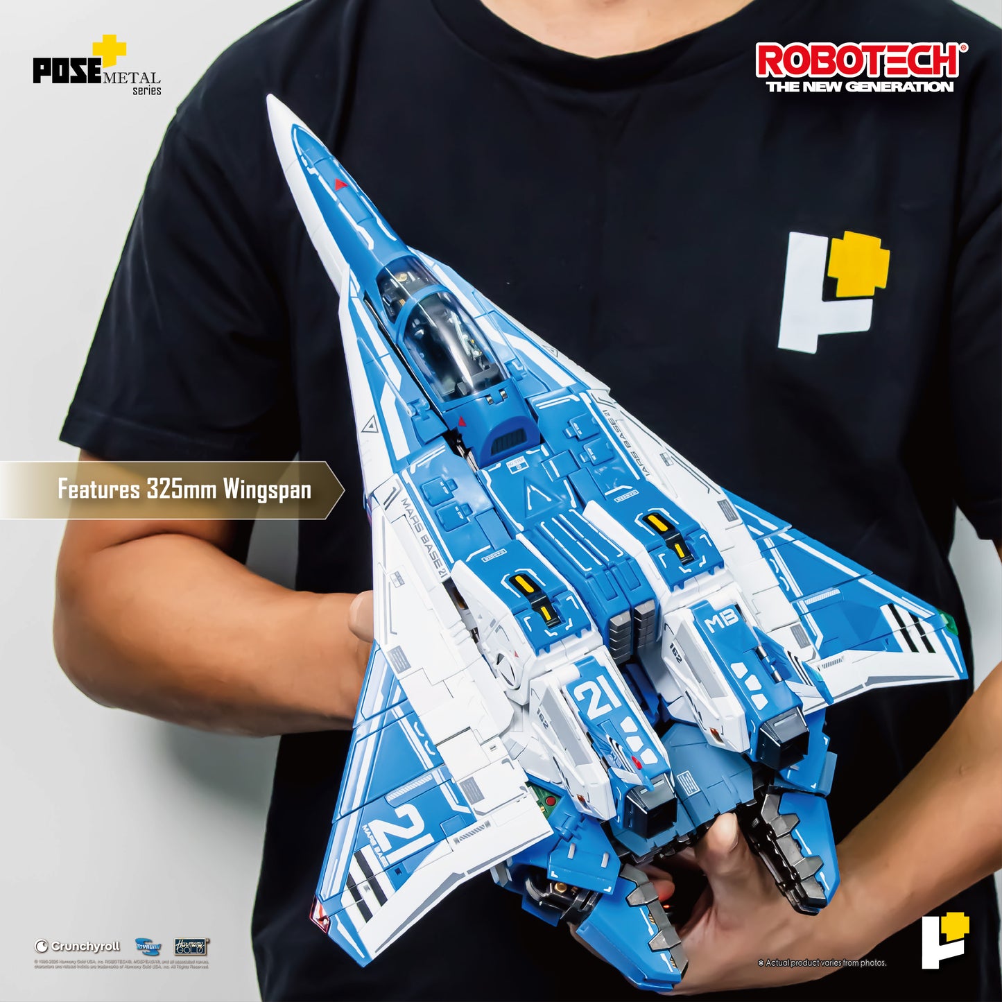 Pre Order POSE+ Metal Series – Combat Alpha Fighter | Robotech: The New Generation