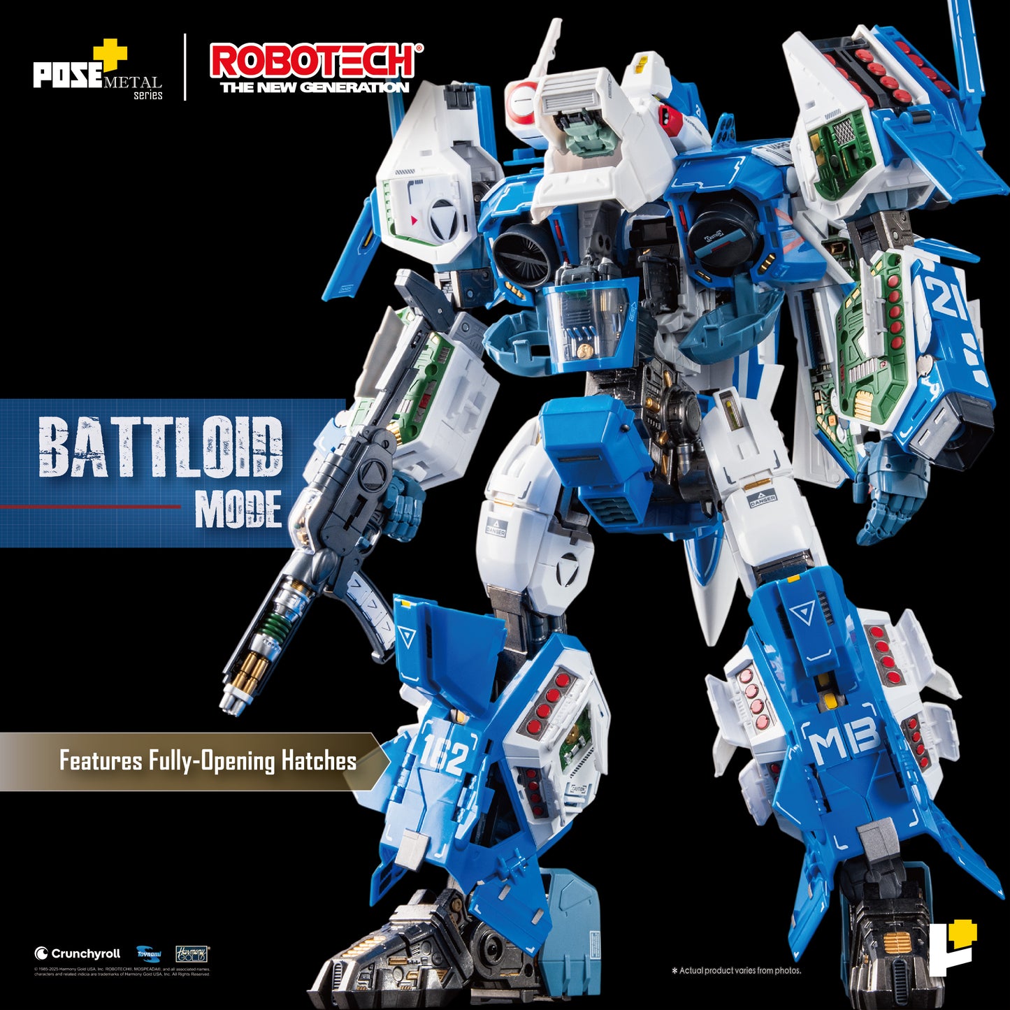 Pre Order POSE+ Metal Series – Combat Alpha Fighter | Robotech: The New Generation
