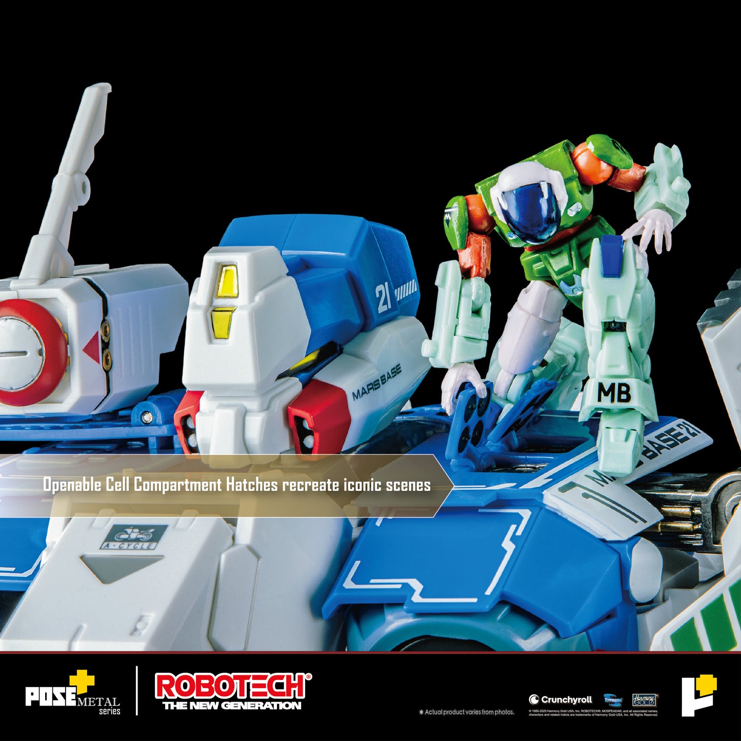 Pre Order POSE+ Metal Series – Combat Alpha Fighter | Robotech: The New Generation