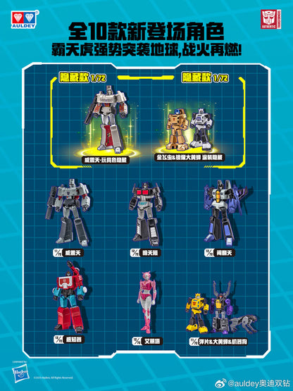 Auldey Transformers Alpha Action Elite Wave 2 "Transformers" | Auldey
