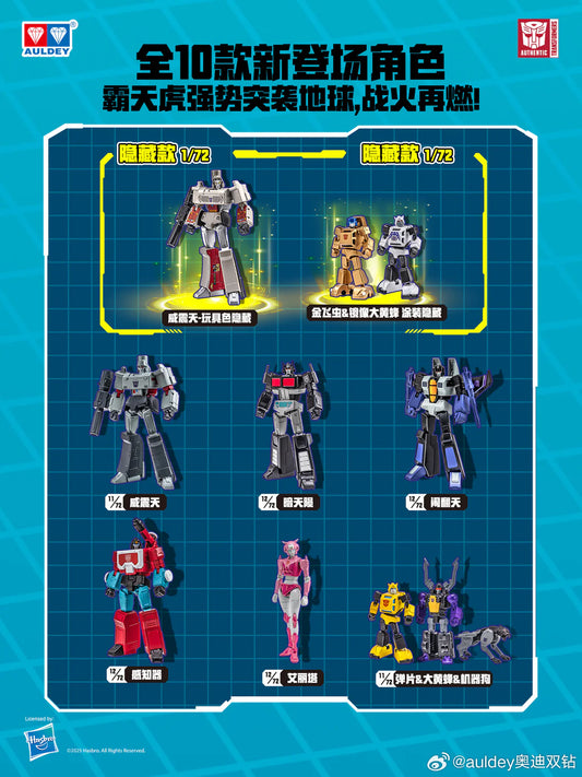 Auldey Transformers Alpha Action Elite Wave 2 "Transformers" | Auldey
