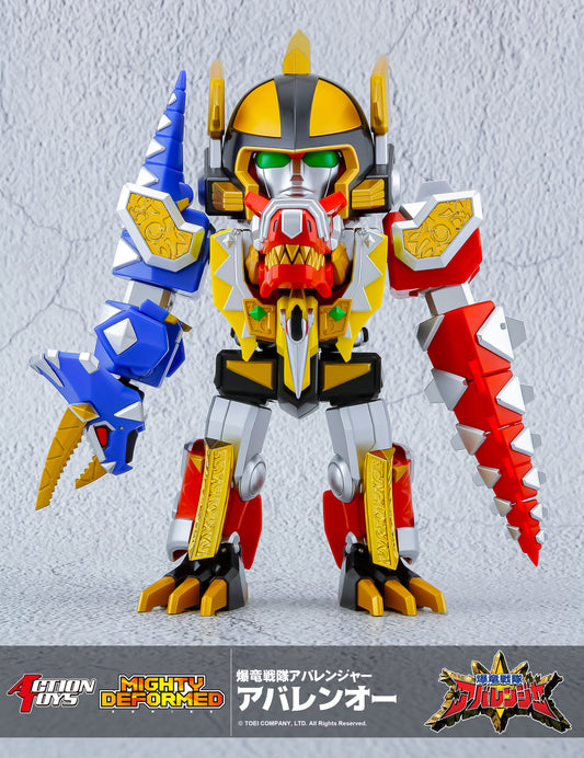 Pre Order Bakuryu Sentai Abaranger Mighty Deformed Abarenoh by Action Toy