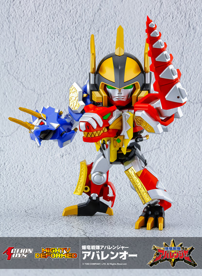 Action Toys Mighty Deformed Abaranger Bakuryu Sentai Abarenoh | Action Toy