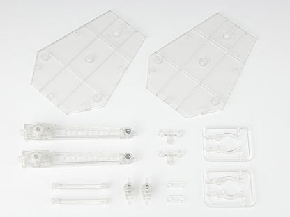 Tamashii Stage Act Mechanics Clear Base Stand (comes with 2 bases) | Bandai Tamashii Nation