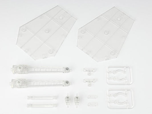 Tamashii Stage Act Mechanics Clear Base Stand (comes with 2 bases) | Bandai Tamashii Nation