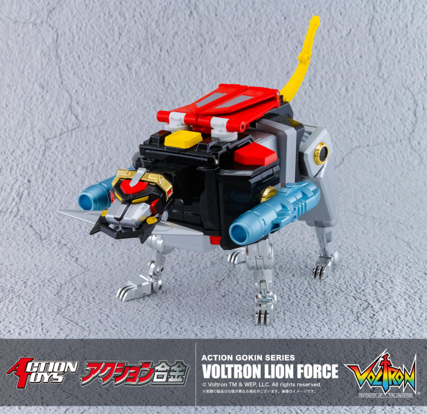 Action Toys Action Gokin Series Voltron Lion black lion