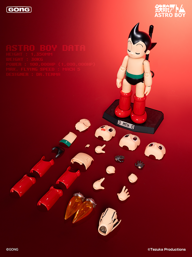Astro Boy (Tetsuwan Atom) – Alloy Articulated Action Figure 
