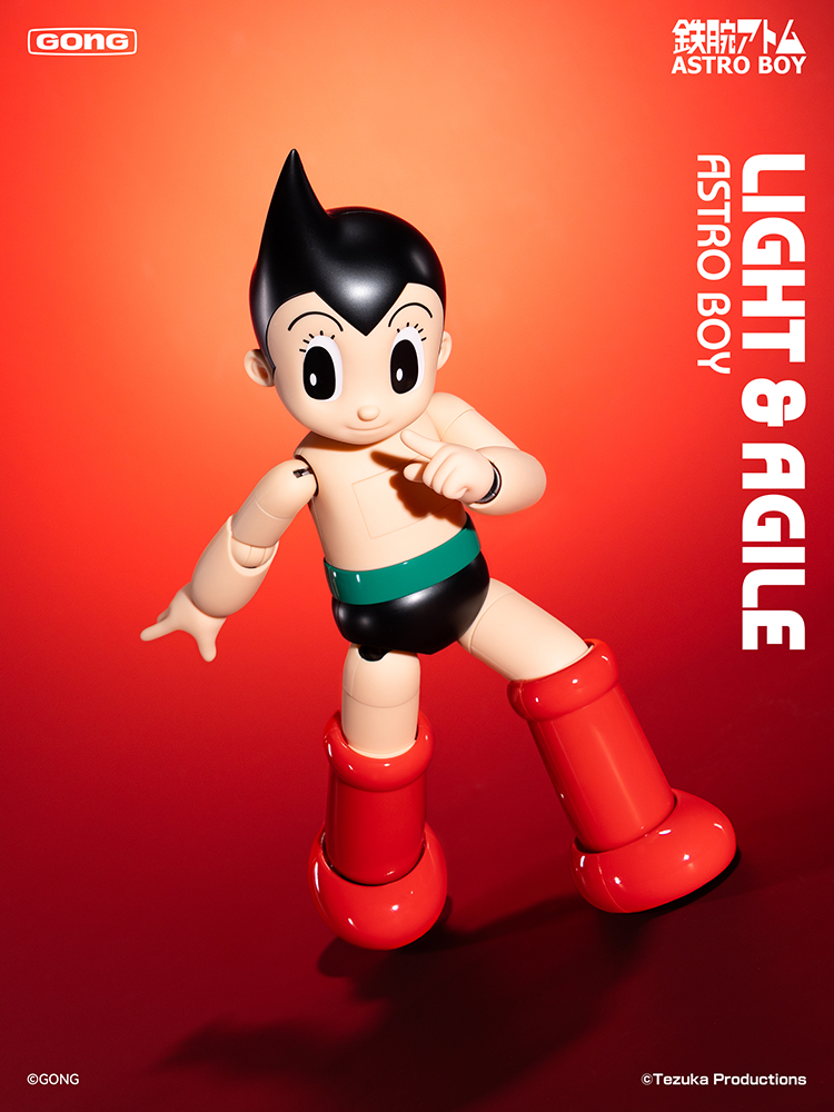 Astro Boy Mighty Atom (Tetsuwan Atom) – Alloy Articulated Action Figure "Astro Boy" | Gong