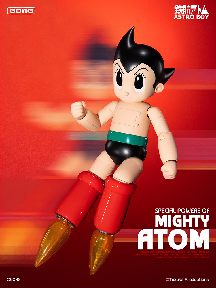 Astro Boy Mighty Atom (Tetsuwan Atom) – Alloy Articulated Action Figure "Astro Boy" | Gong