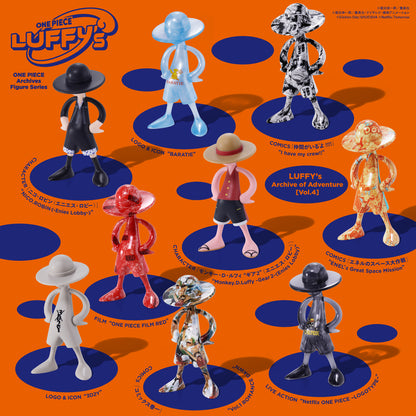 Luffy's Archive of Adventure Vol. 4 (Box of 10) "One Piece" | Bandai Tamashii Nations