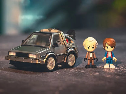 QV-01 Q Village Back to the Future Time Machine Part 1 "Back to the Future" | Takara Tomy T-Spark