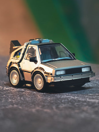 QV-01 Q Village Back to the Future Time Machine Part 1 "Back to the Future" | Takara Tomy T-Spark