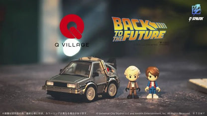 QV-01 Q Village Back to the Future Time Machine Part 1 "Back to the Future" | Takara Tomy T-Spark