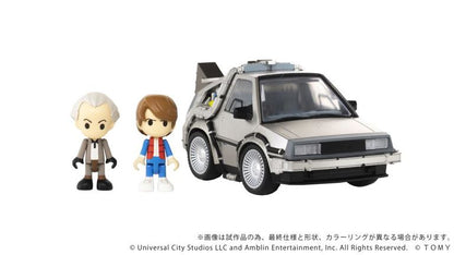 QV-01 Q Village Back to the Future Time Machine Part 1 "Back to the Future" | Takara Tomy T-Spark