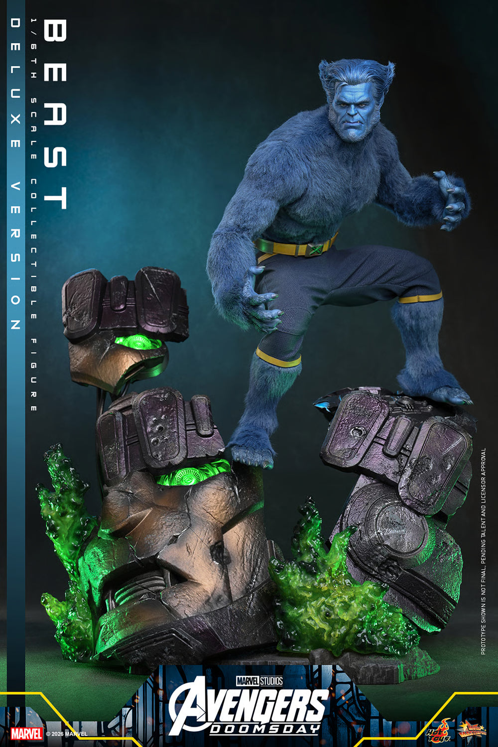 Beast (Deluxe Version) 1/6 Scale Figure "X-Men" | Hot Toys