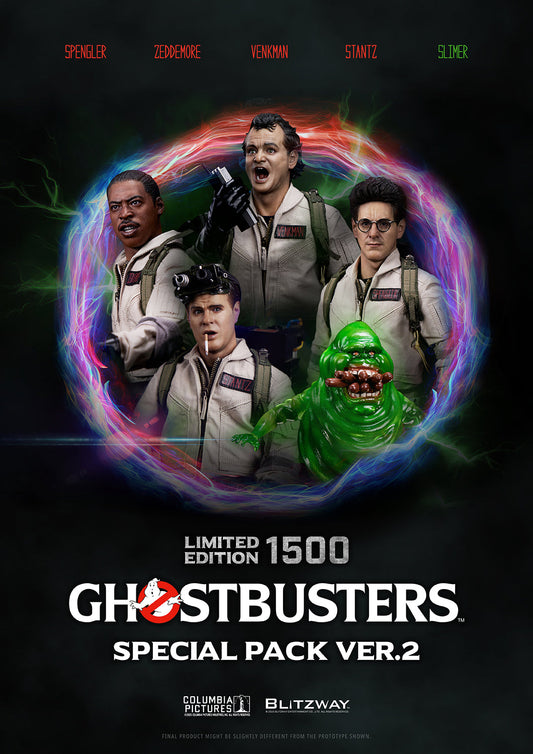 Pre Order Original Ghostbusters 1/6 Scale 2.0 Special 4 Pack Limited Edition (1500) Blitzway