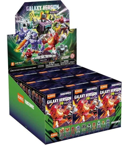 Transformers Blokees Galaxy Version 10 "One Shall Stand" Set of 9 Model Kits | Blokees