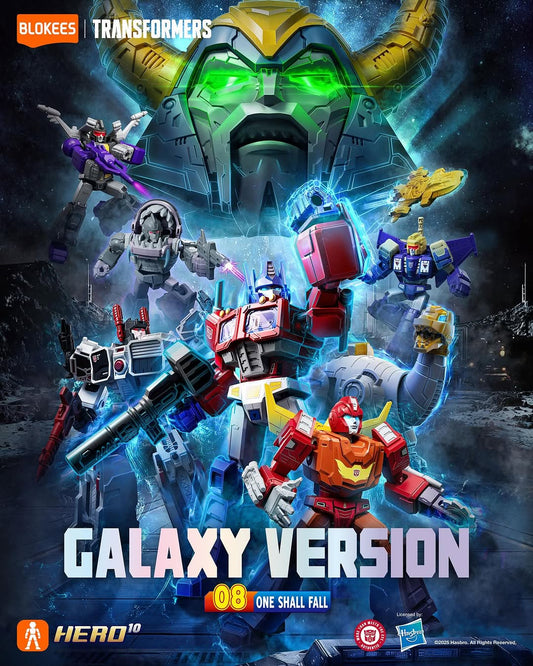 Pre Order Transformers Blokees Galaxy Version 08 "One Shall Fall" Set of 9 Model Kits