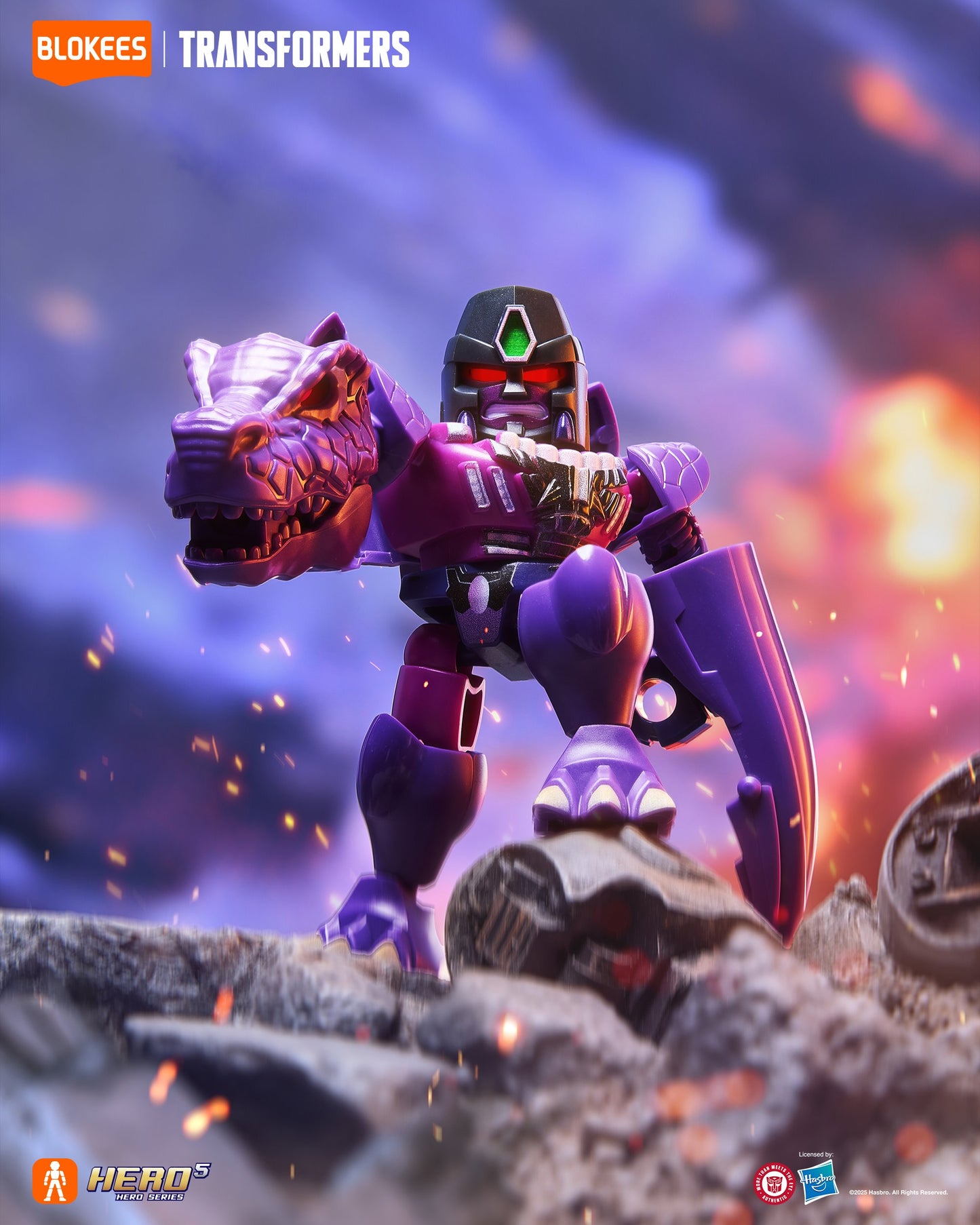 Transformers Blokees Defender Version 06 Brutal Fang | Blokees