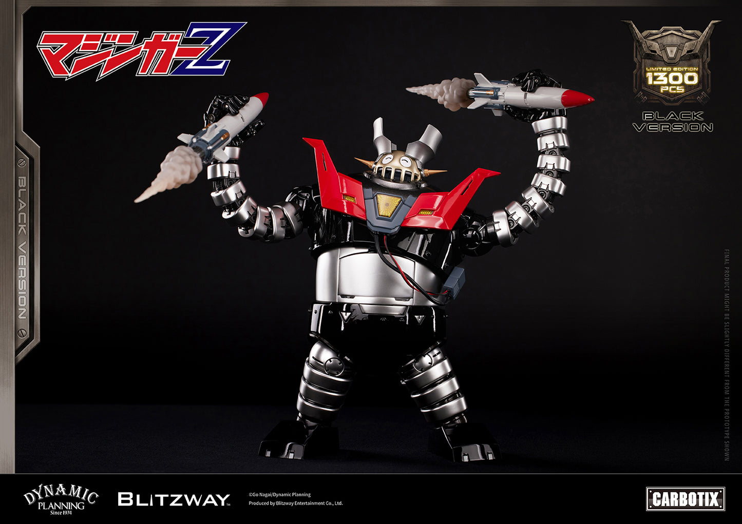 Blitzway Carbotix Boss Borot (Black Version) "Mazinger Z" | Blitzway