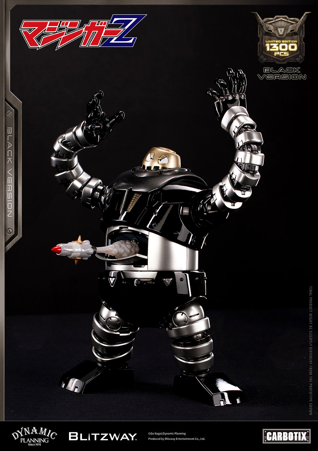 Blitzway Carbotix Boss Borot (Black Version) "Mazinger Z" | Blitzway