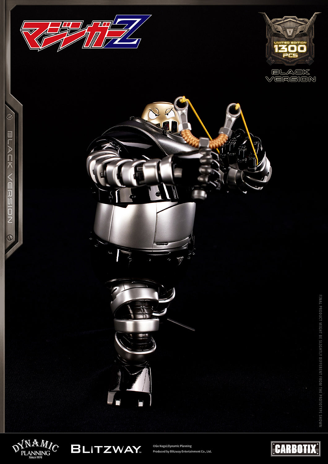 Blitzway Carbotix Boss Borot (Black Version) "Mazinger Z" | Blitzway