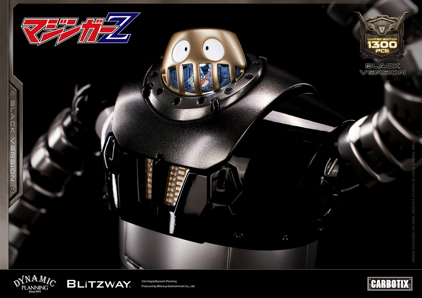 Blitzway Carbotix Boss Borot (Black Version) "Mazinger Z" | Blitzway