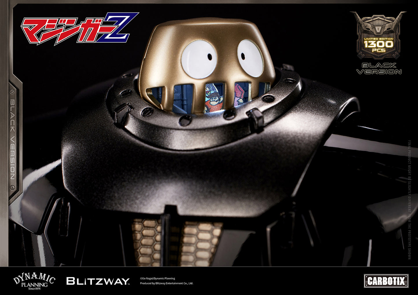 Blitzway Carbotix Boss Borot (Black Version) "Mazinger Z" | Blitzway