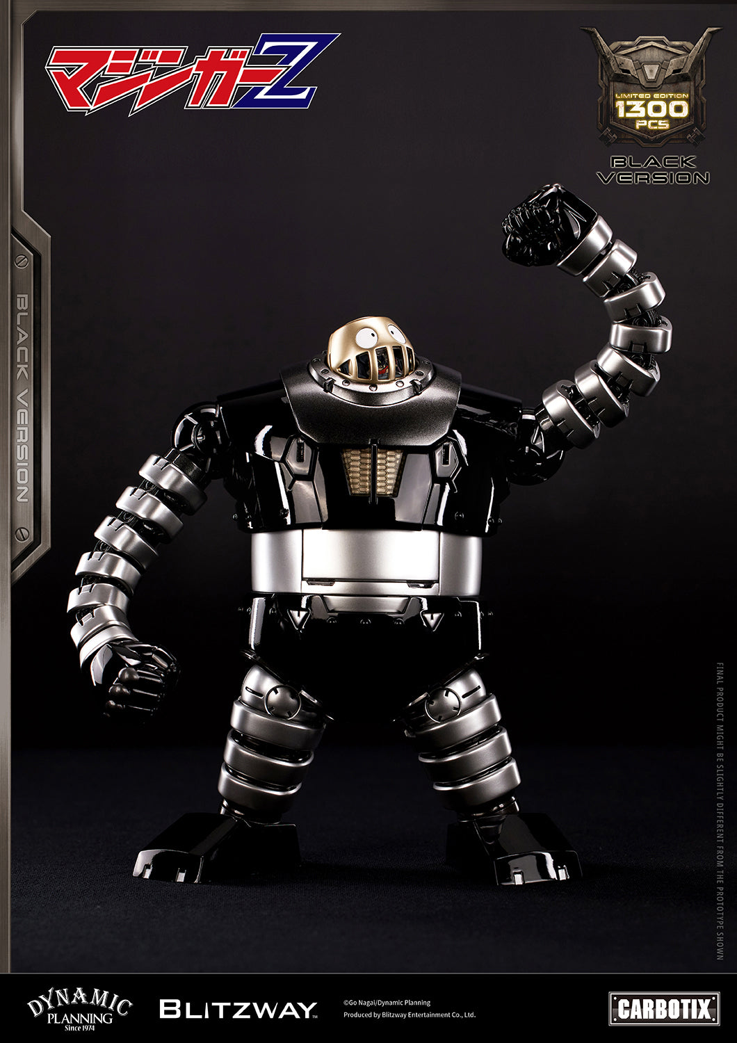 Blitzway Carbotix Boss Borot (Black Version) "Mazinger Z" | Blitzway