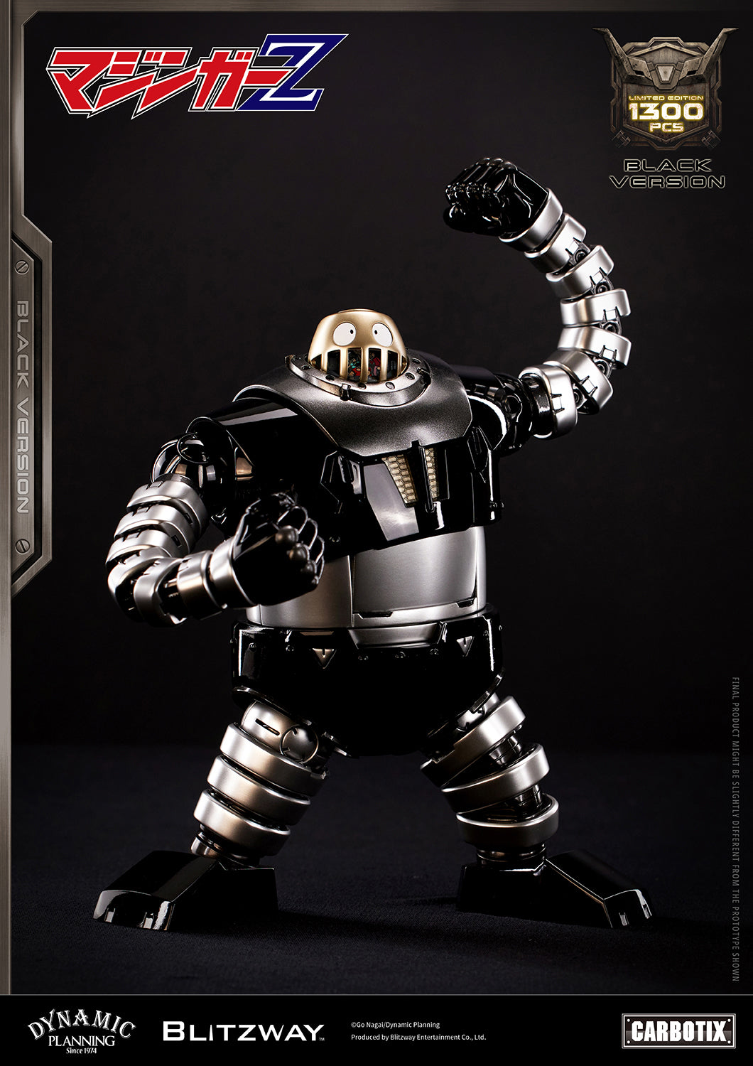 Blitzway Carbotix Boss Borot (Black Version) "Mazinger Z" | Blitzway