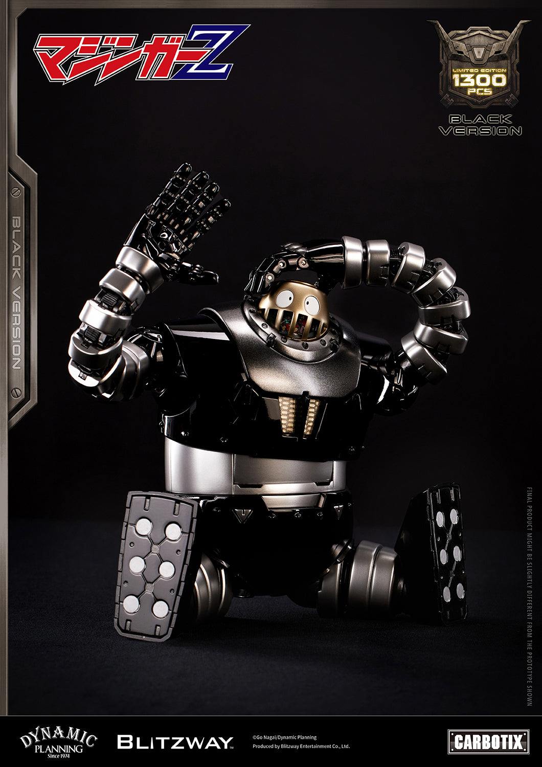 Blitzway Carbotix Boss Borot (Black Version) "Mazinger Z" | Blitzway