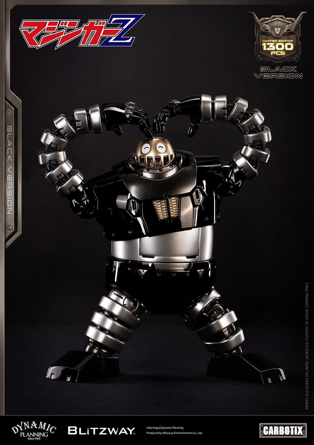 Blitzway Carbotix Boss Borot (Black Version) "Mazinger Z" | Blitzway