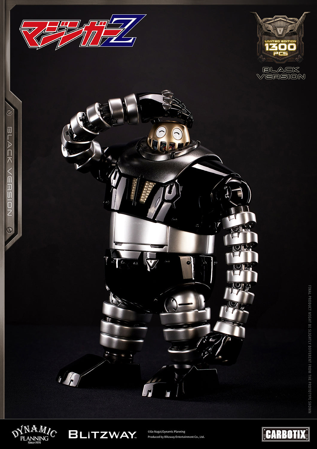 Blitzway Carbotix Boss Borot (Black Version) "Mazinger Z" | Blitzway