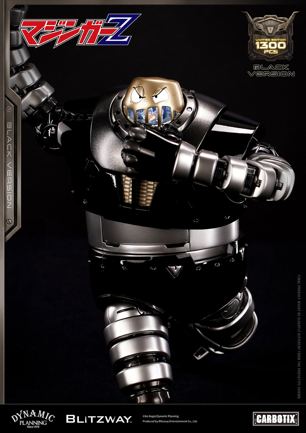 Blitzway Carbotix Boss Borot (Black Version) "Mazinger Z" | Blitzway