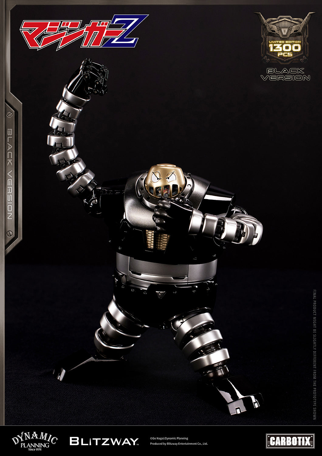 Blitzway Carbotix Boss Borot (Black Version) "Mazinger Z" | Blitzway