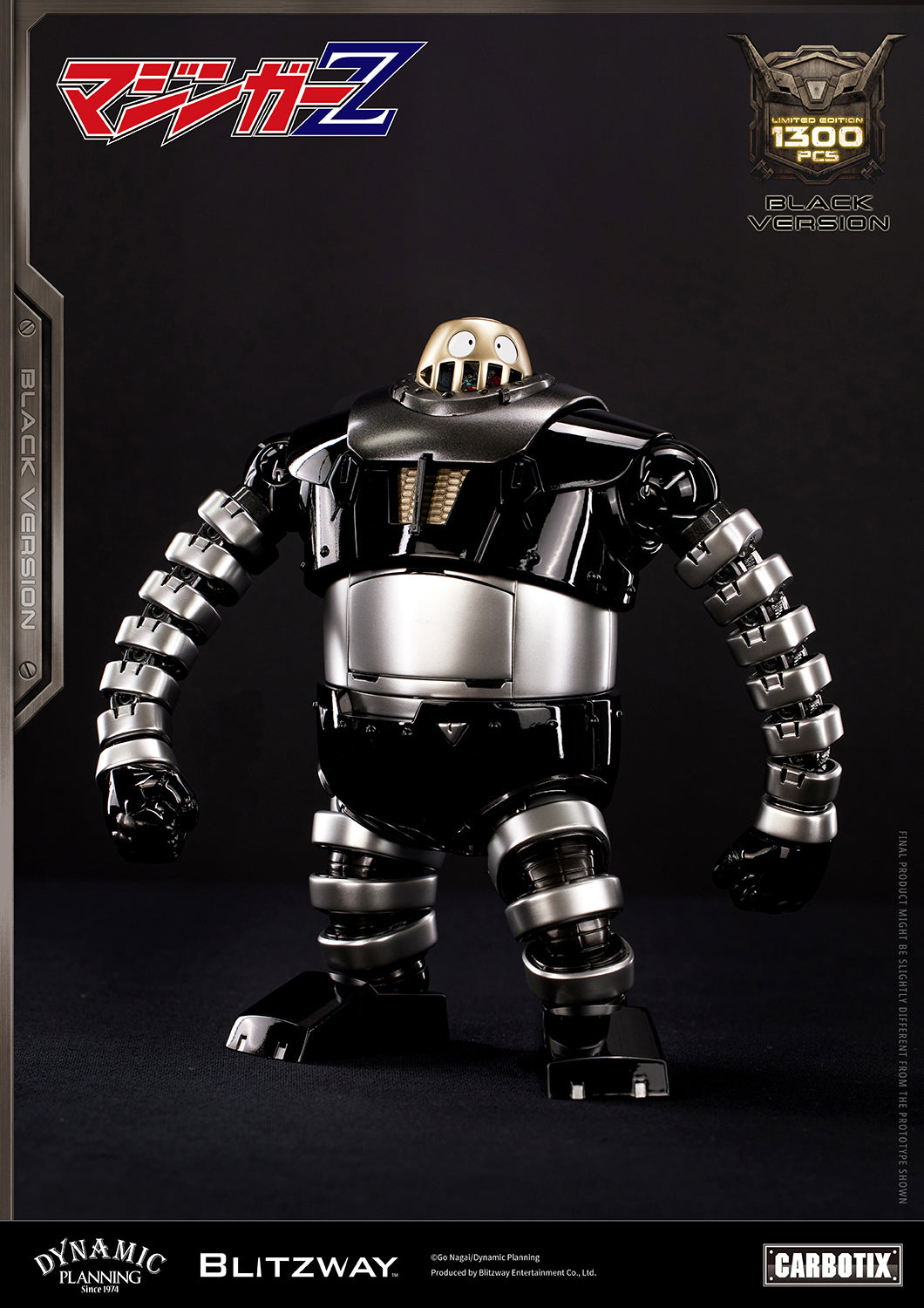Blitzway Carbotix Boss Borot (Black Version) "Mazinger Z" | Blitzway