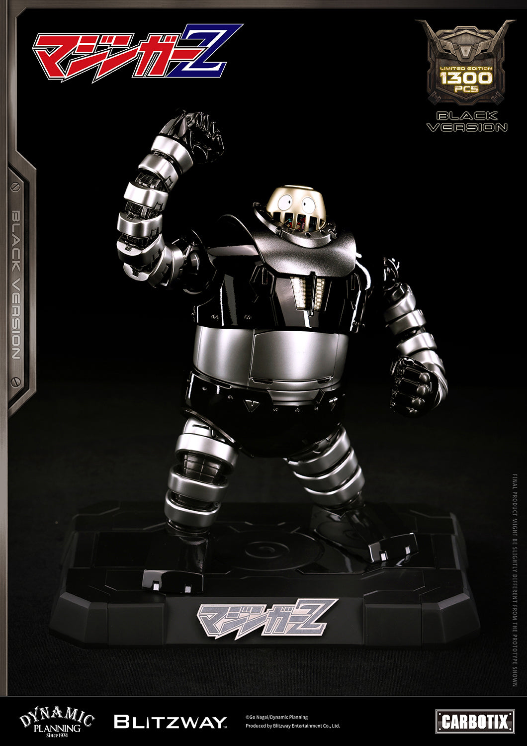 Blitzway Carbotix Boss Borot (Black Version) "Mazinger Z" | Blitzway