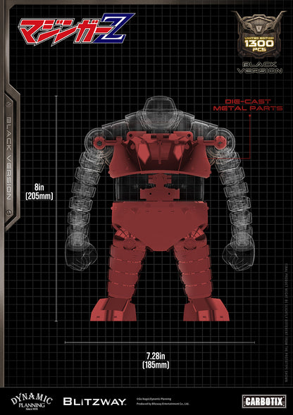 Blitzway Carbotix Boss Borot (Black Version) "Mazinger Z" | Blitzway